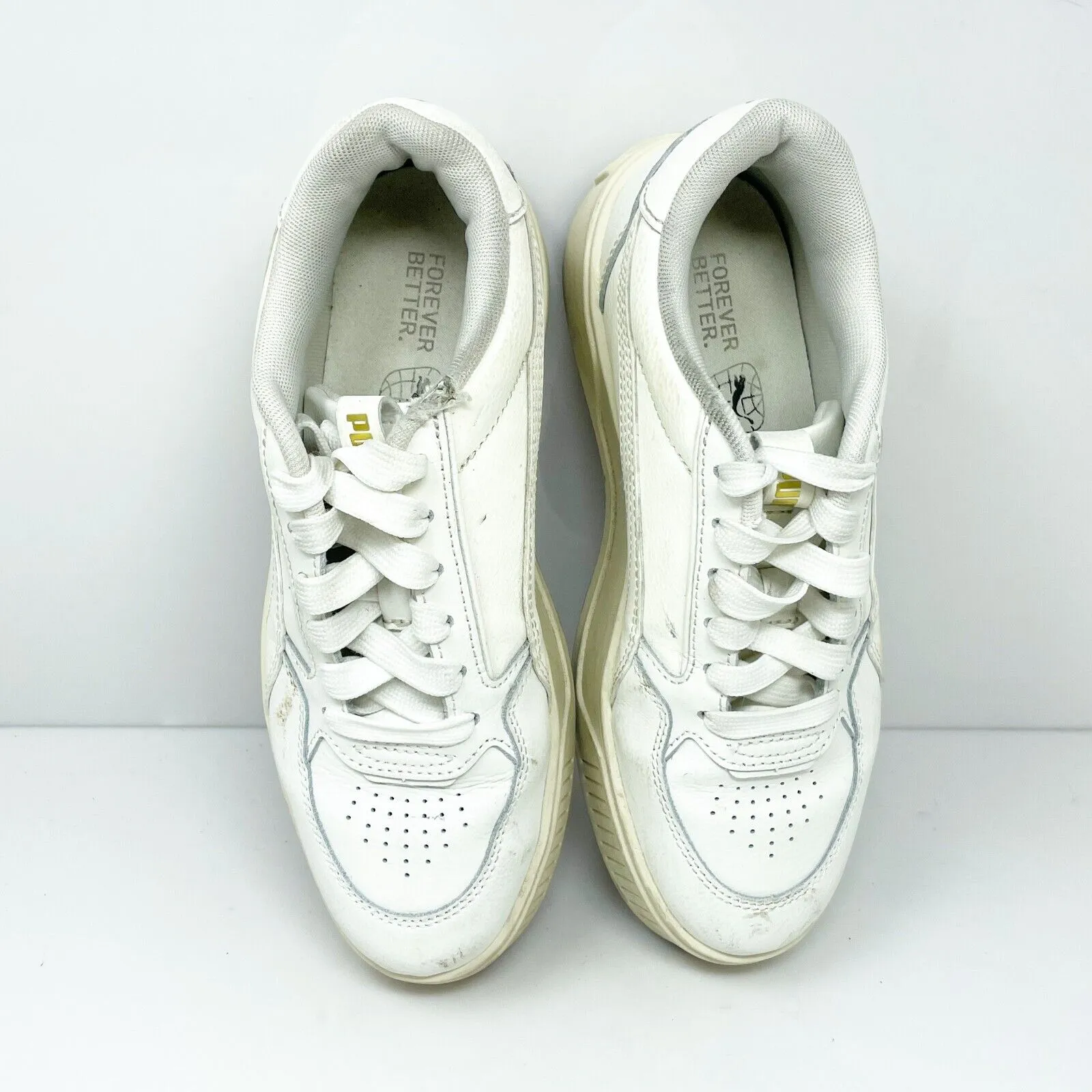 Puma Womens Karmen Rebelle 387212-14 White Casual Shoes Sneakers Size 7