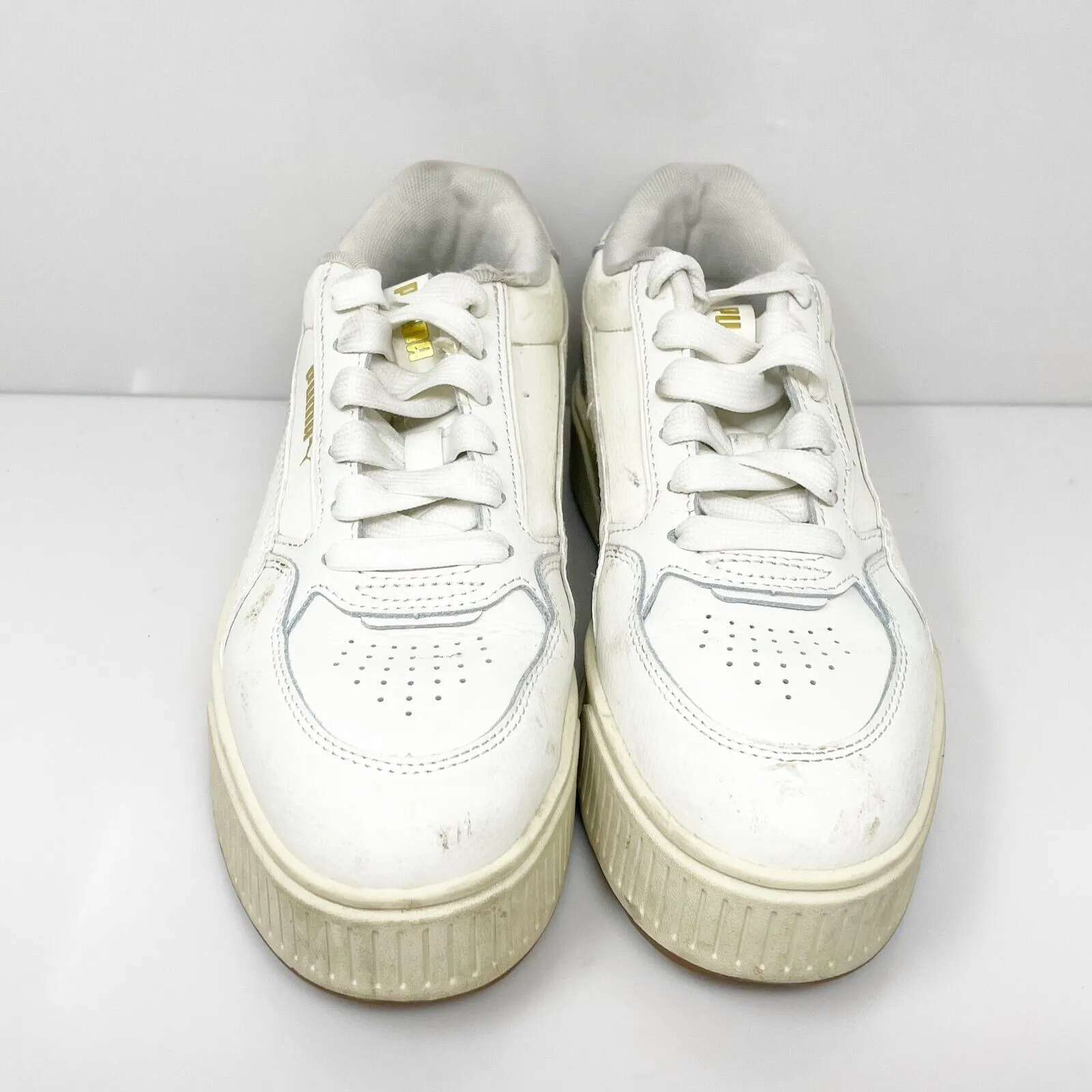 Puma Womens Karmen Rebelle 387212-14 White Casual Shoes Sneakers Size 7