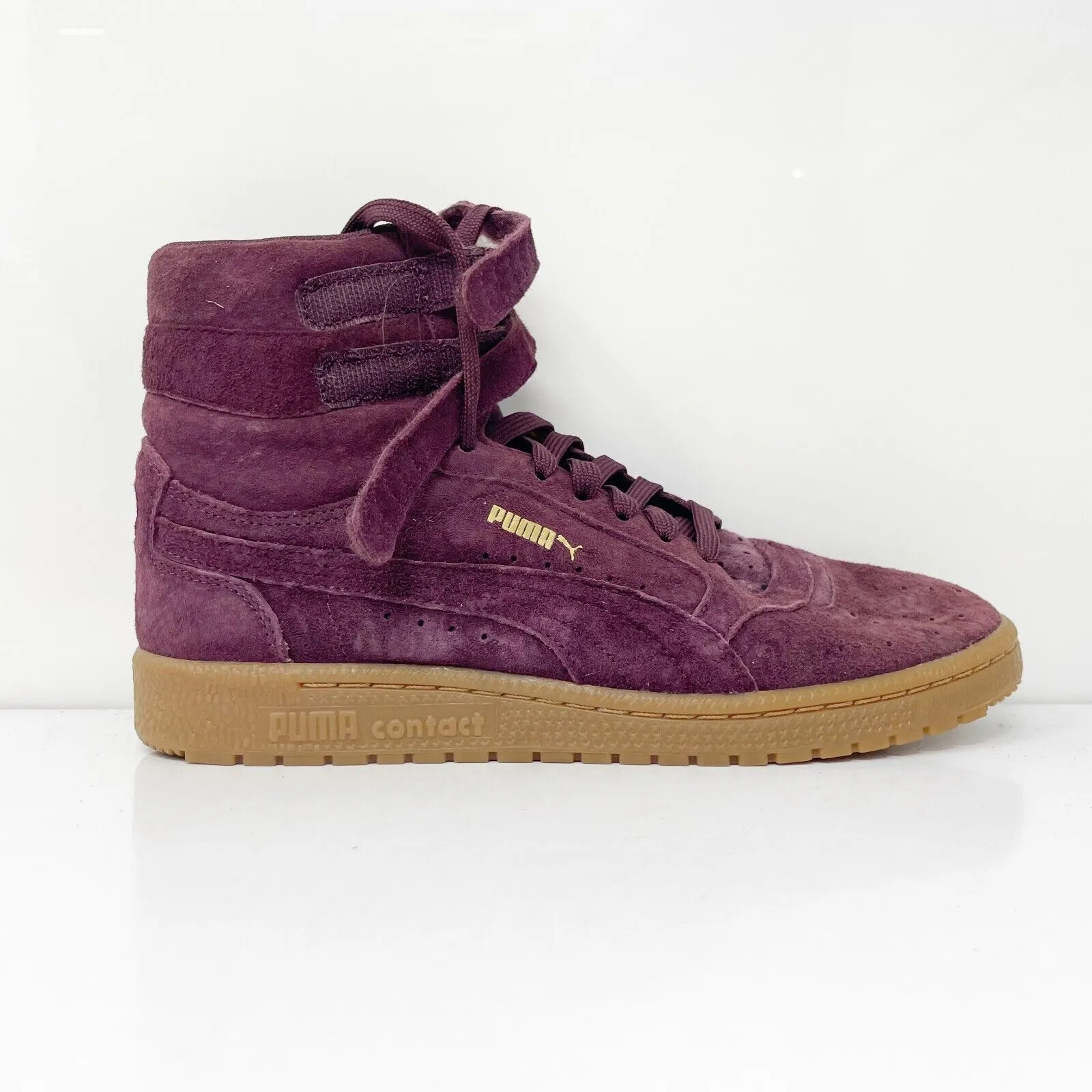 Puma Womens Sky II Hi 364395-04 Purple Casual Shoes Sneakers Size 8.5