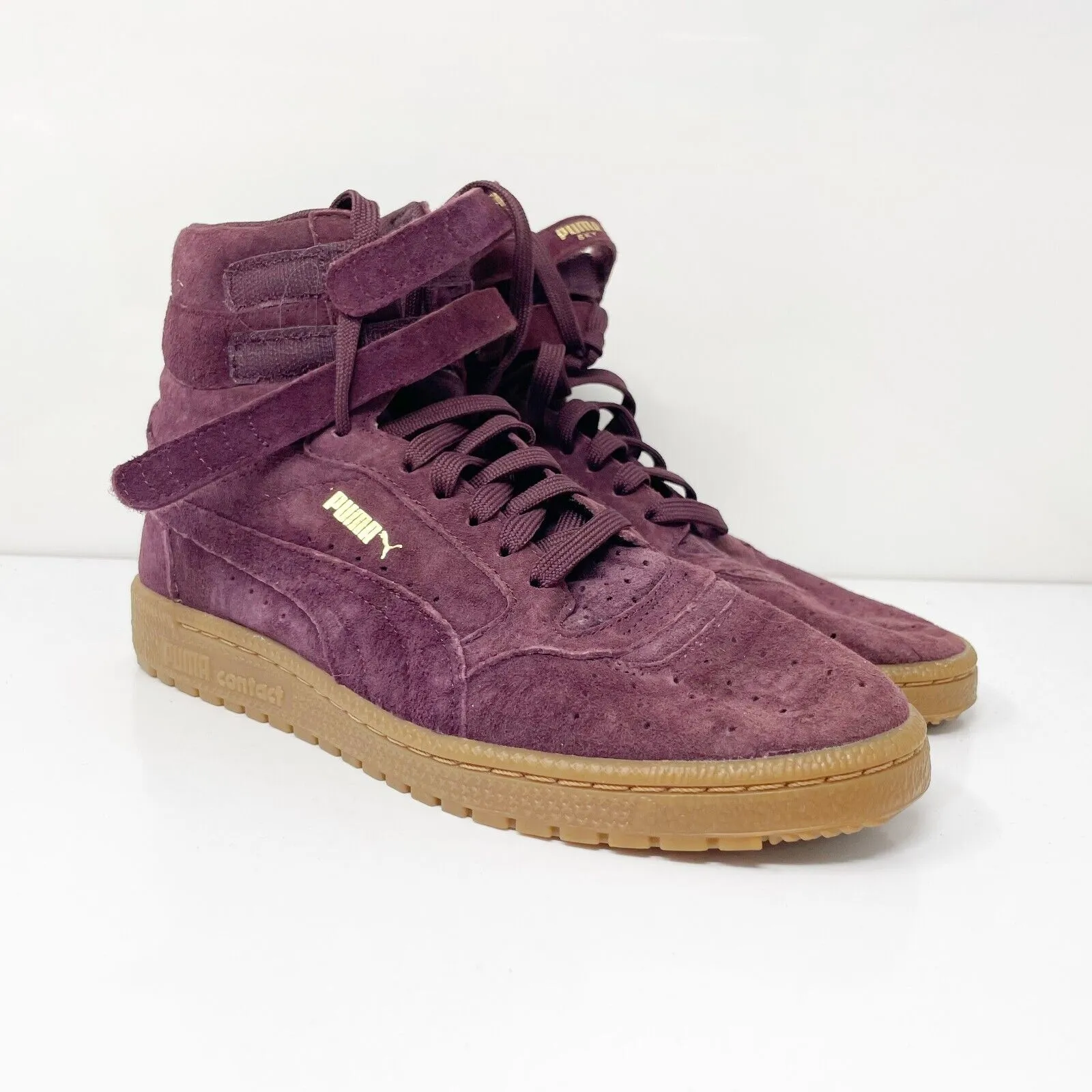 Puma Womens Sky II Hi 364395-04 Purple Casual Shoes Sneakers Size 8.5