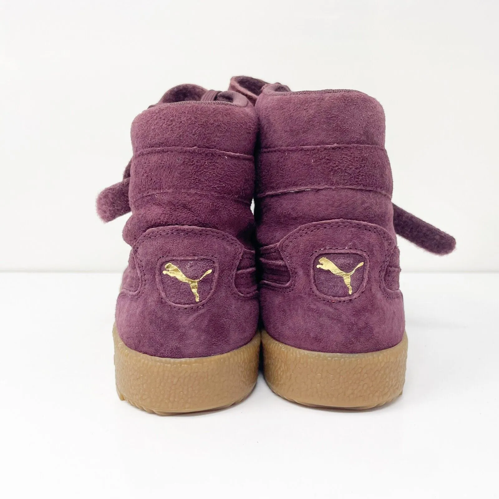 Puma Womens Sky II Hi 364395-04 Purple Casual Shoes Sneakers Size 8.5