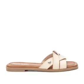 Flat White Sandals Refresh 171551 Donne