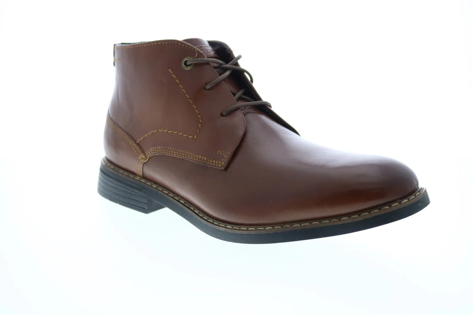 Rockport Men's Brown Leather Chukka Boots - Tailoring Guide - Style V83002