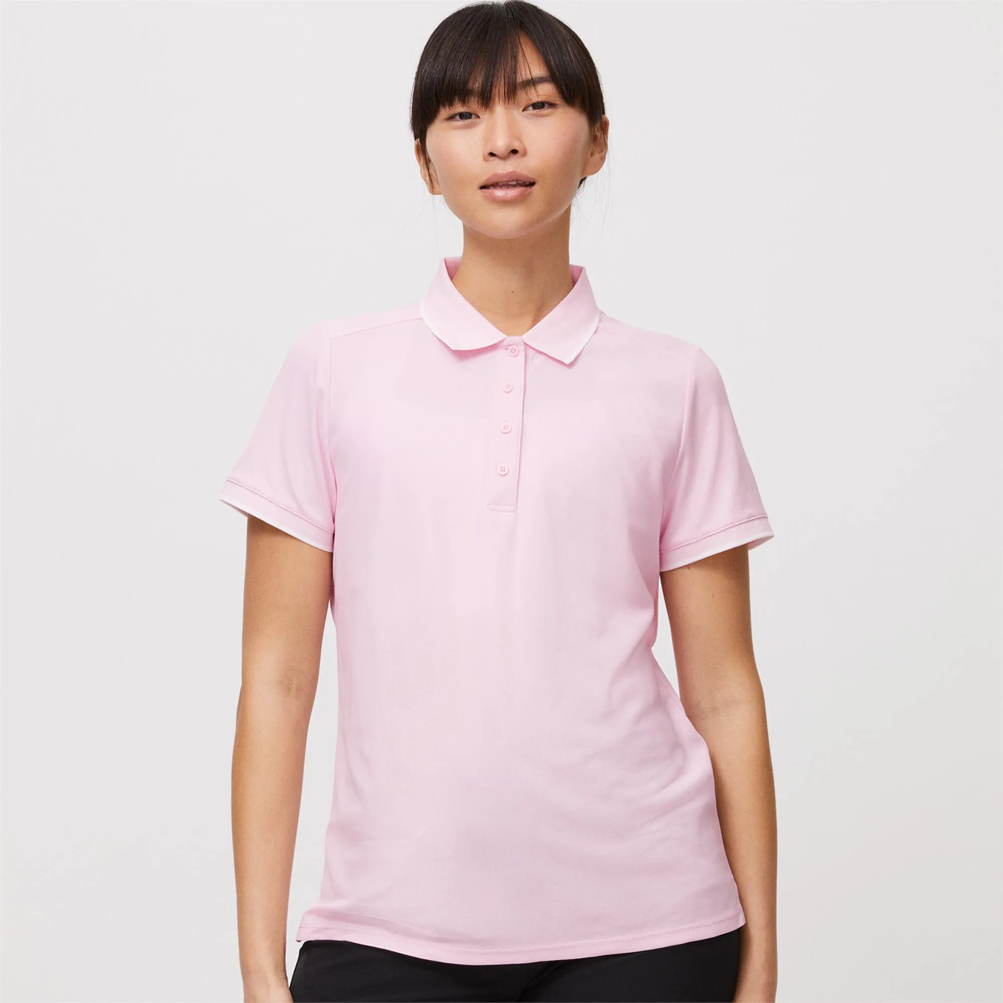 Rohnisch pink ladies golf polo shirt Miriam.