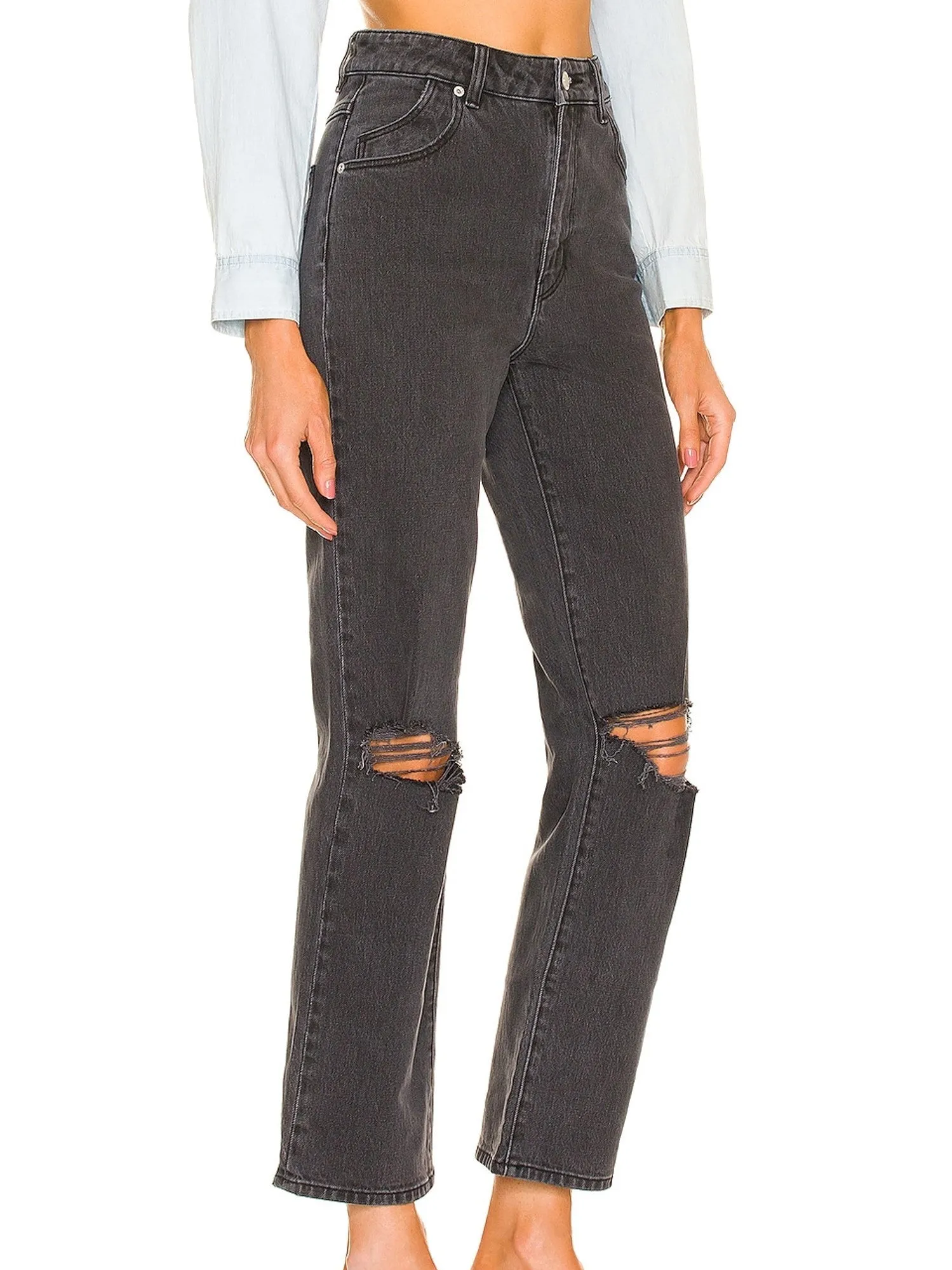 ROLLA'S Original Straight Worn In Jean - Google SEO friendly version: Classic Straight Leg Jeans