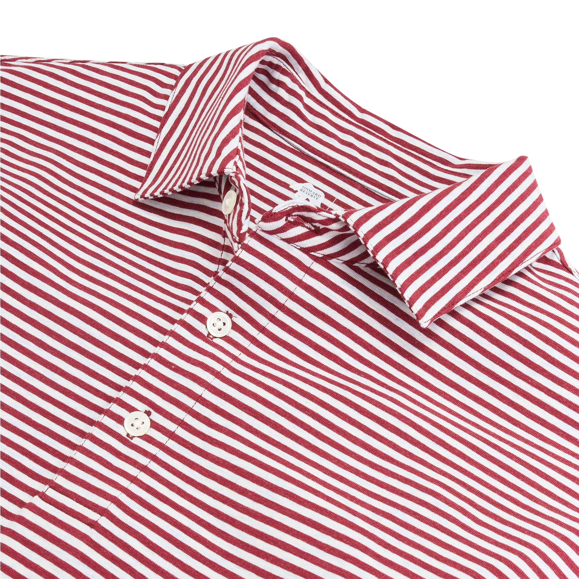 Row Stripe Icon Polo