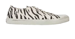 Saint Lauren Bedford Zebra Trainers