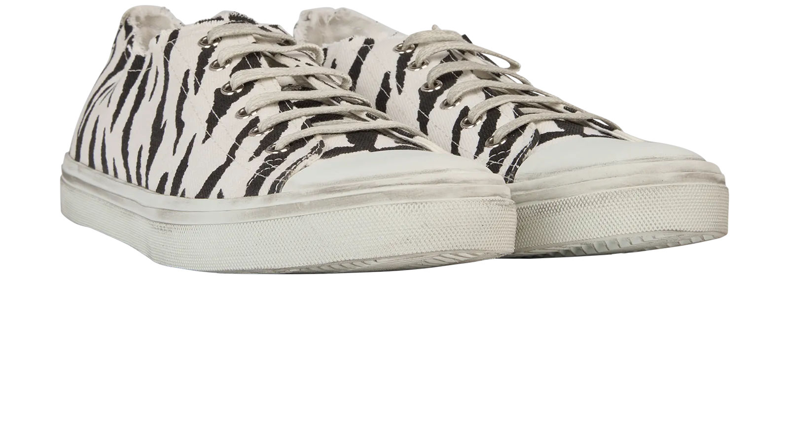 Saint Lauren Bedford Zebra Trainers