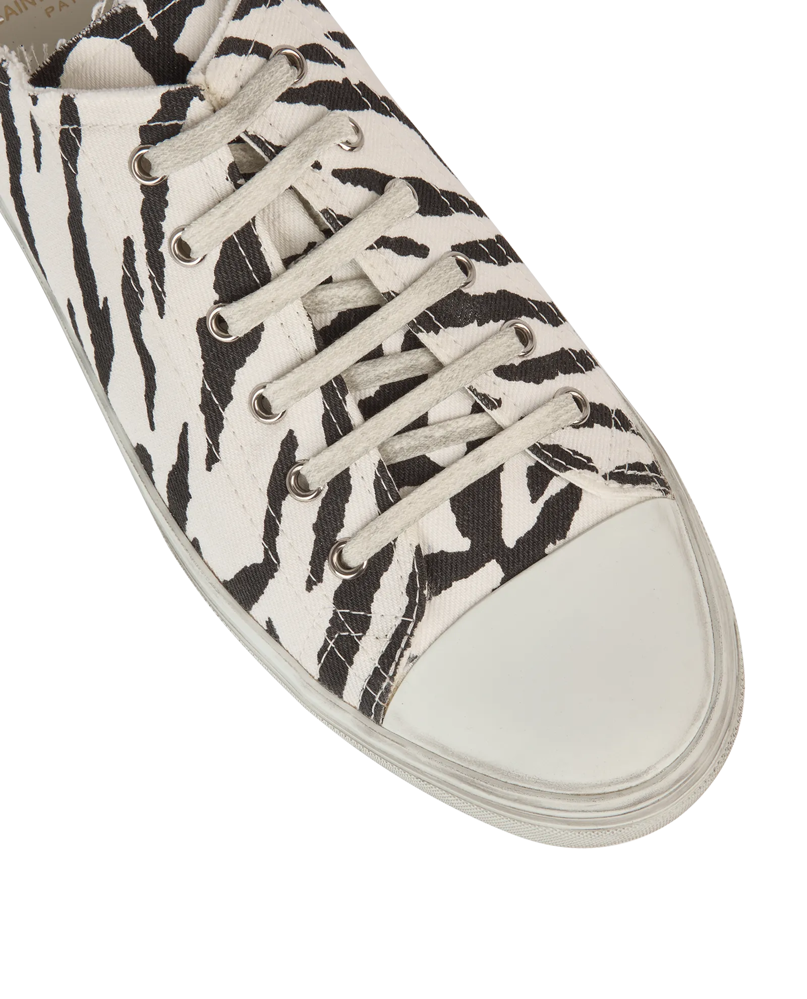 Saint Lauren Bedford Zebra Trainers