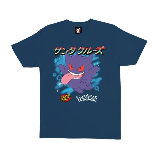 Santa Cruz Pokémon Ghost Type 3 Men's T-Shirt - Saltwater