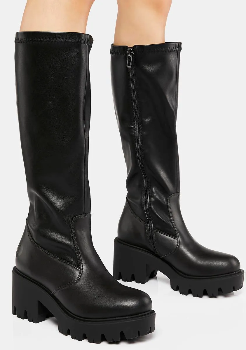 sarin knee high boots