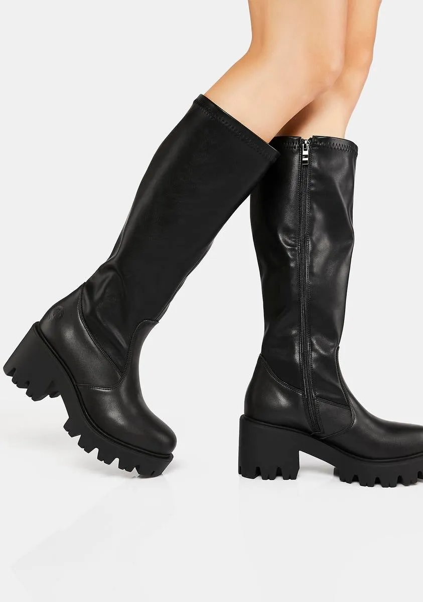 sarin knee high boots