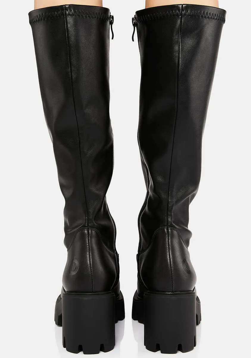 sarin knee high boots