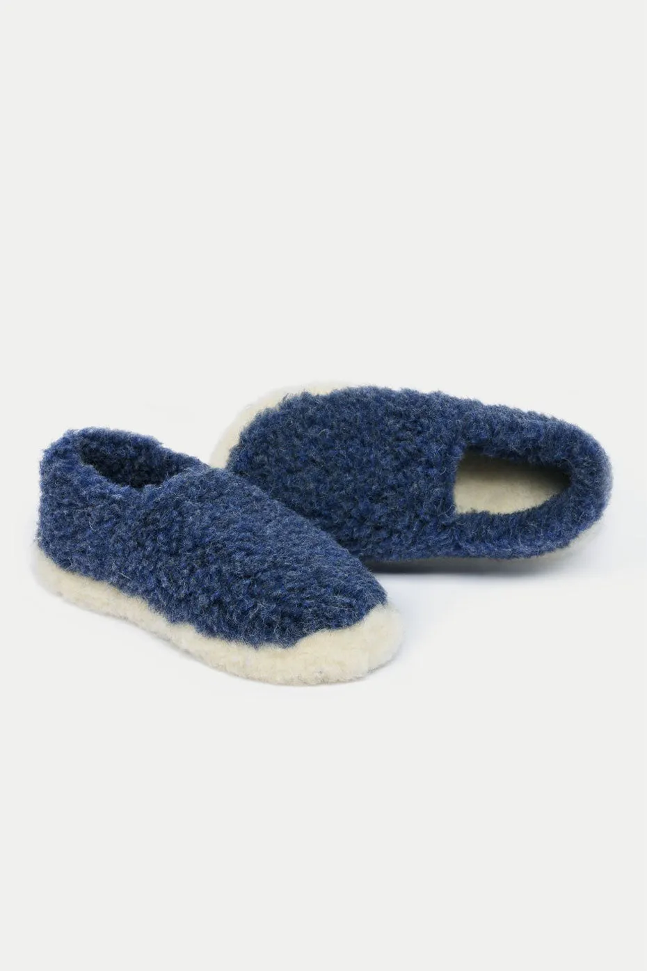 Siberian Dark Blue Slippers Mens