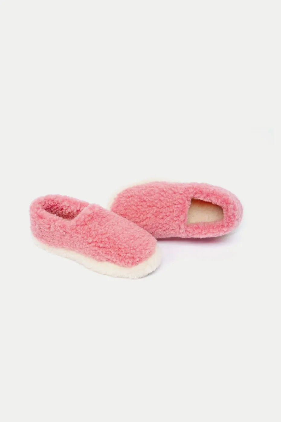 Siberian Pink Slippers Womens