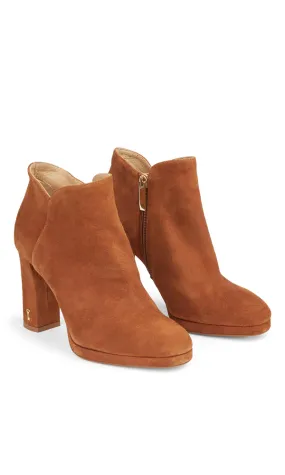 SIERRA ANKLE BOOTS - Brandy