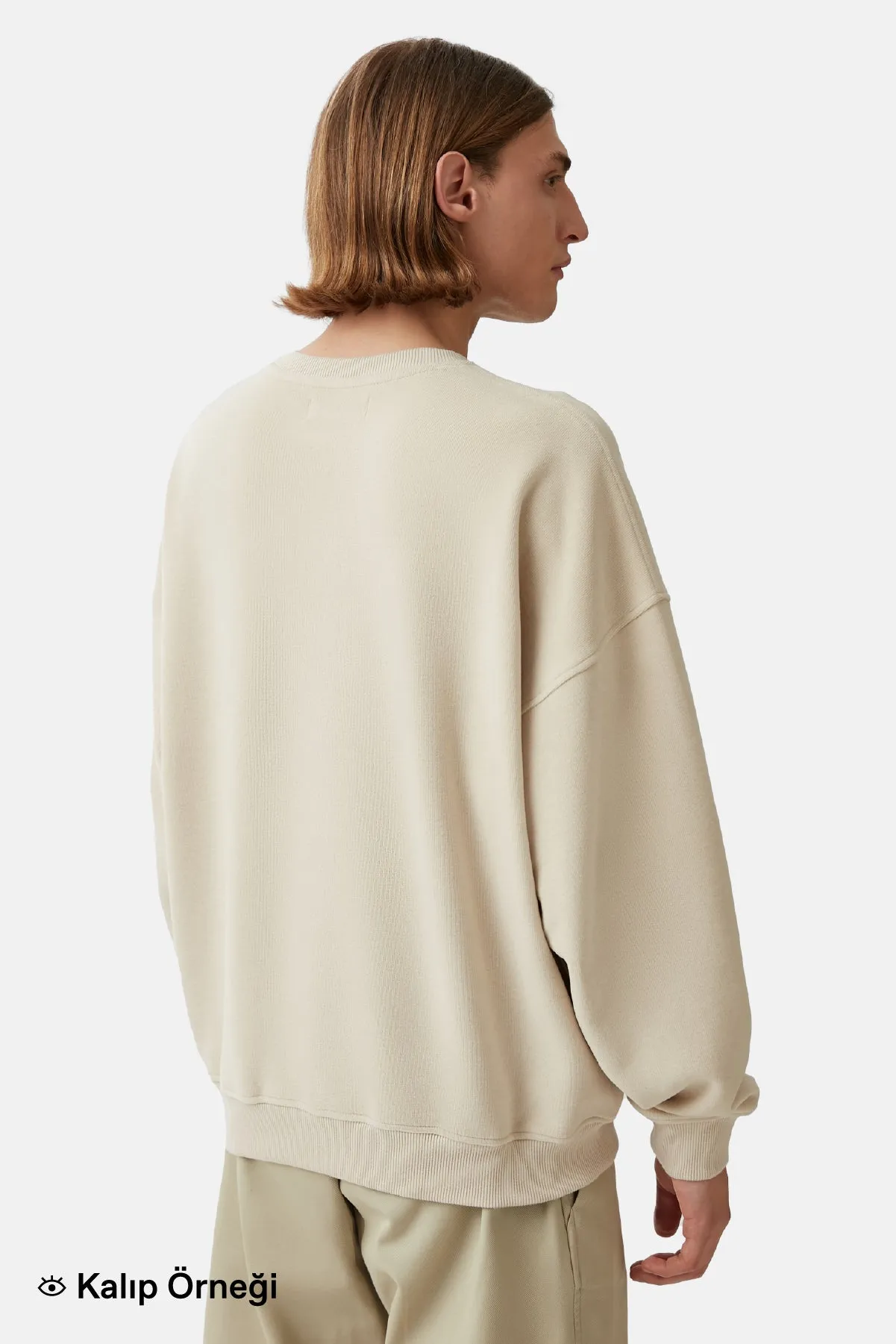 Sincap Ultra Soft Krem Sweatshirt