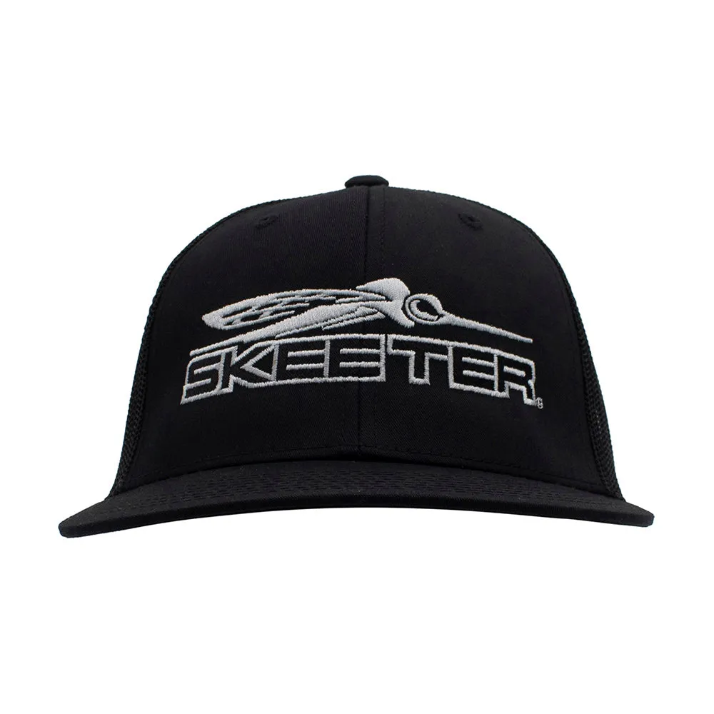 Skeeter Black Flat Bill