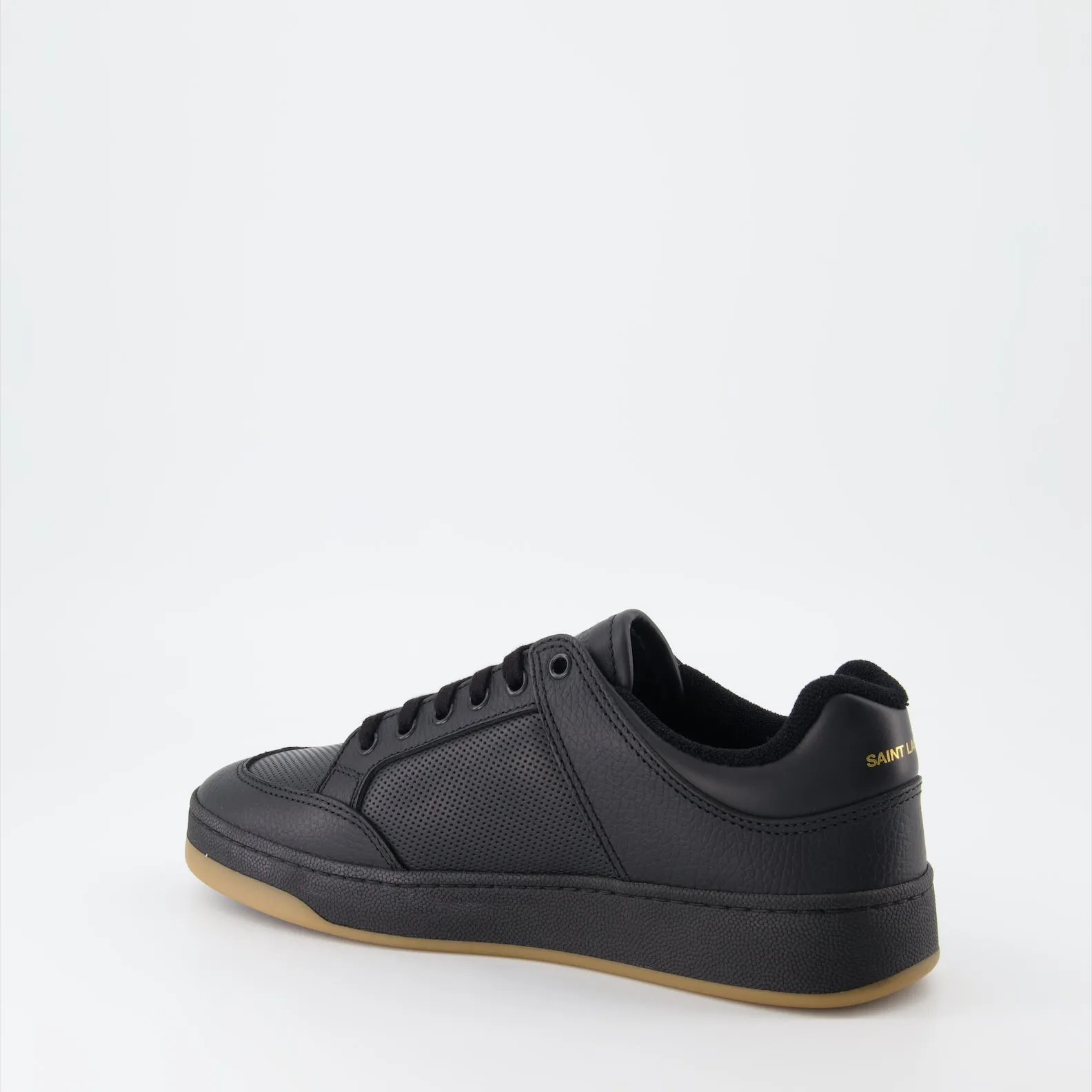 SL/61 Black Leather Sneakers