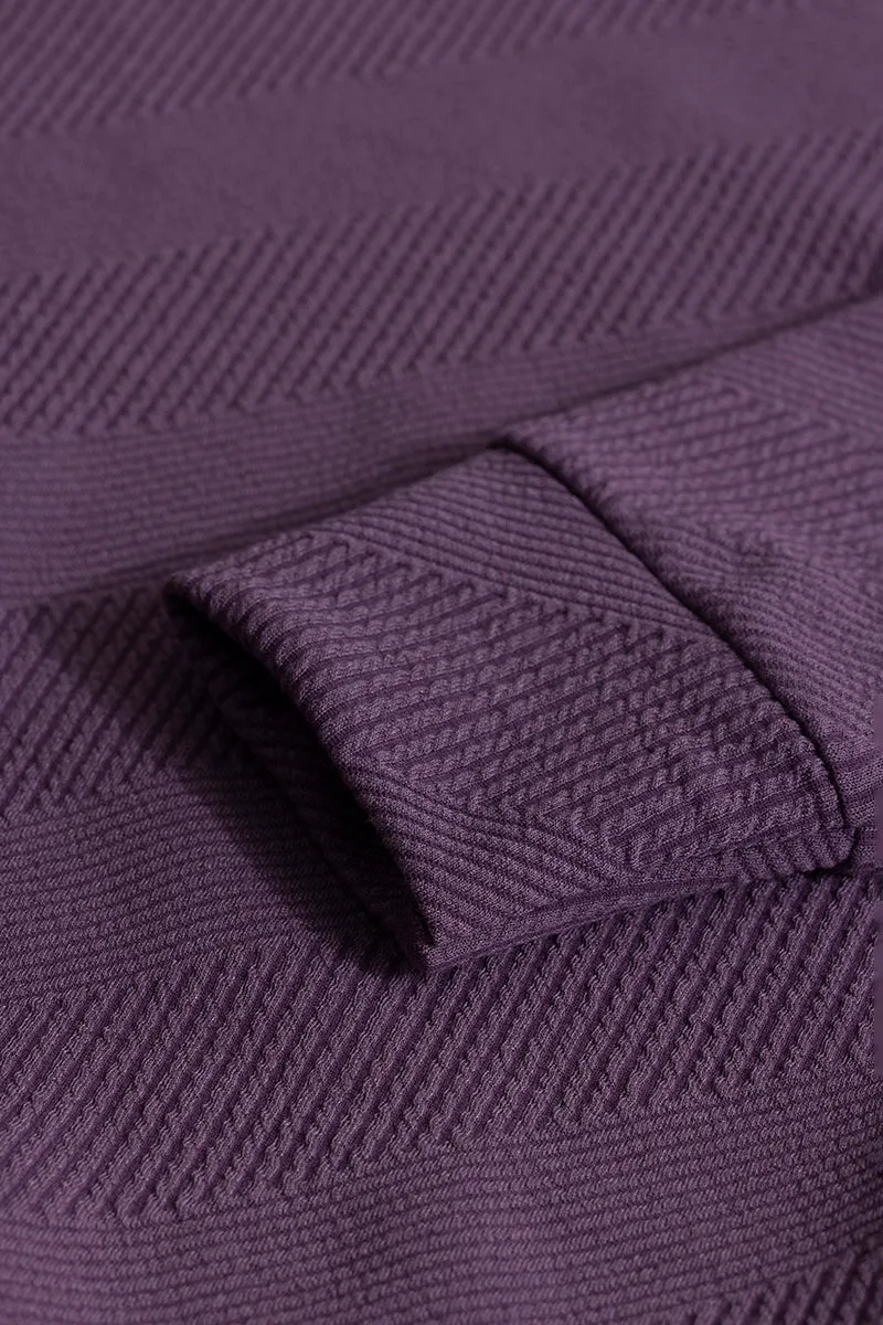 Slasher Purple Sweatshirt