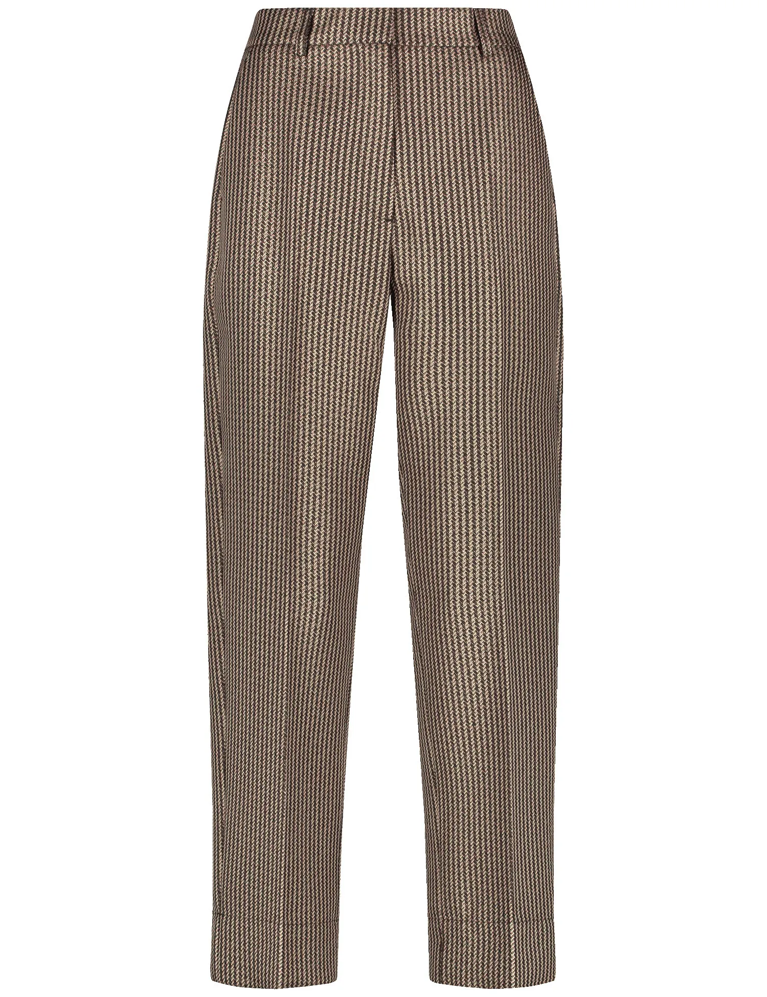 Smart 7/8-length trousers, Straight Fit