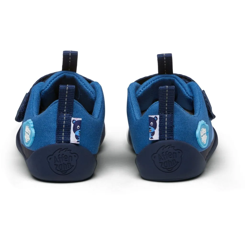 sneakers Affenzahn Cotton Bear Blue