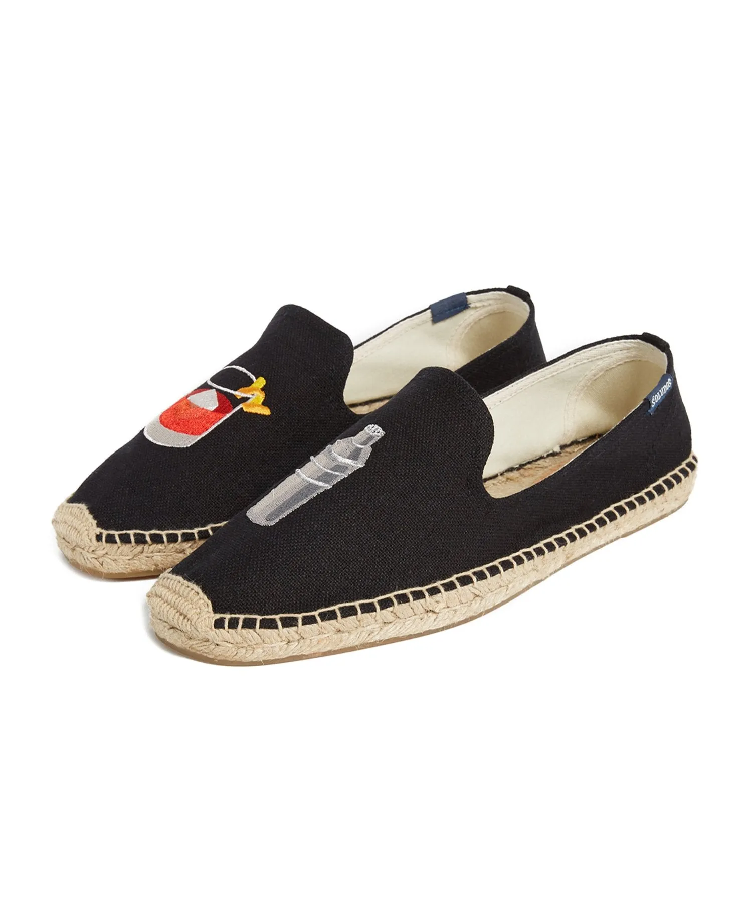 Negroni Smoking Slipper Espadrilles by Soludos