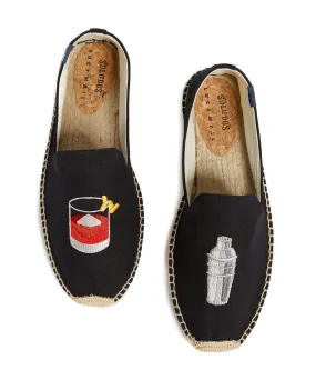 Negroni Smoking Slipper Espadrilles by Soludos