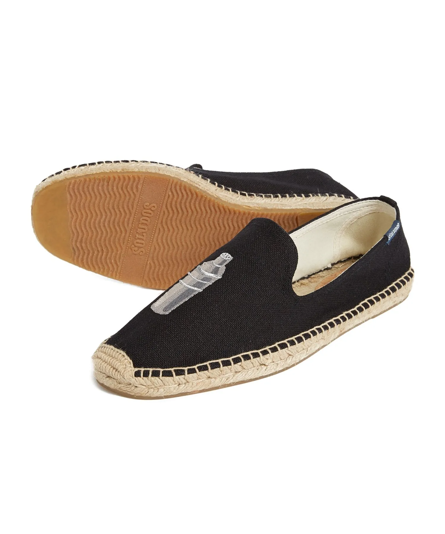 Negroni Smoking Slipper Espadrilles by Soludos