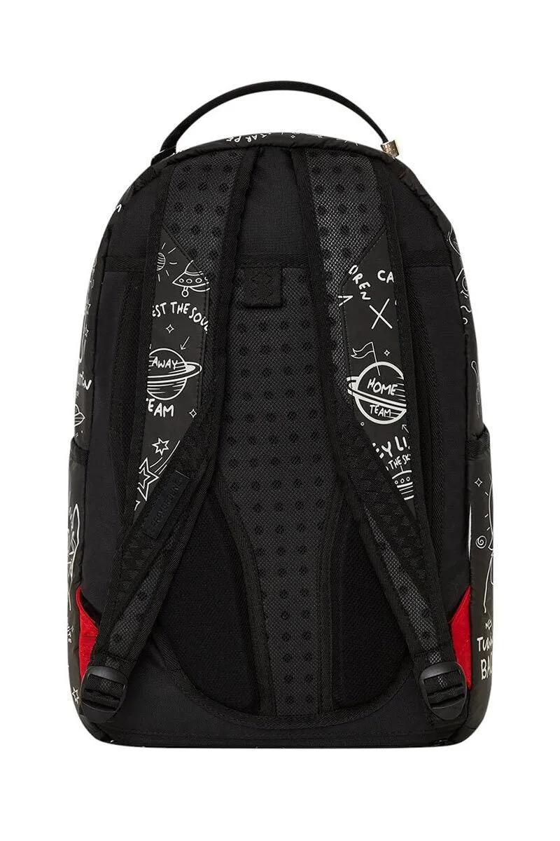 Sprayground Intergalactic Doodles DLXS Backpack B5416 Glow In Dark