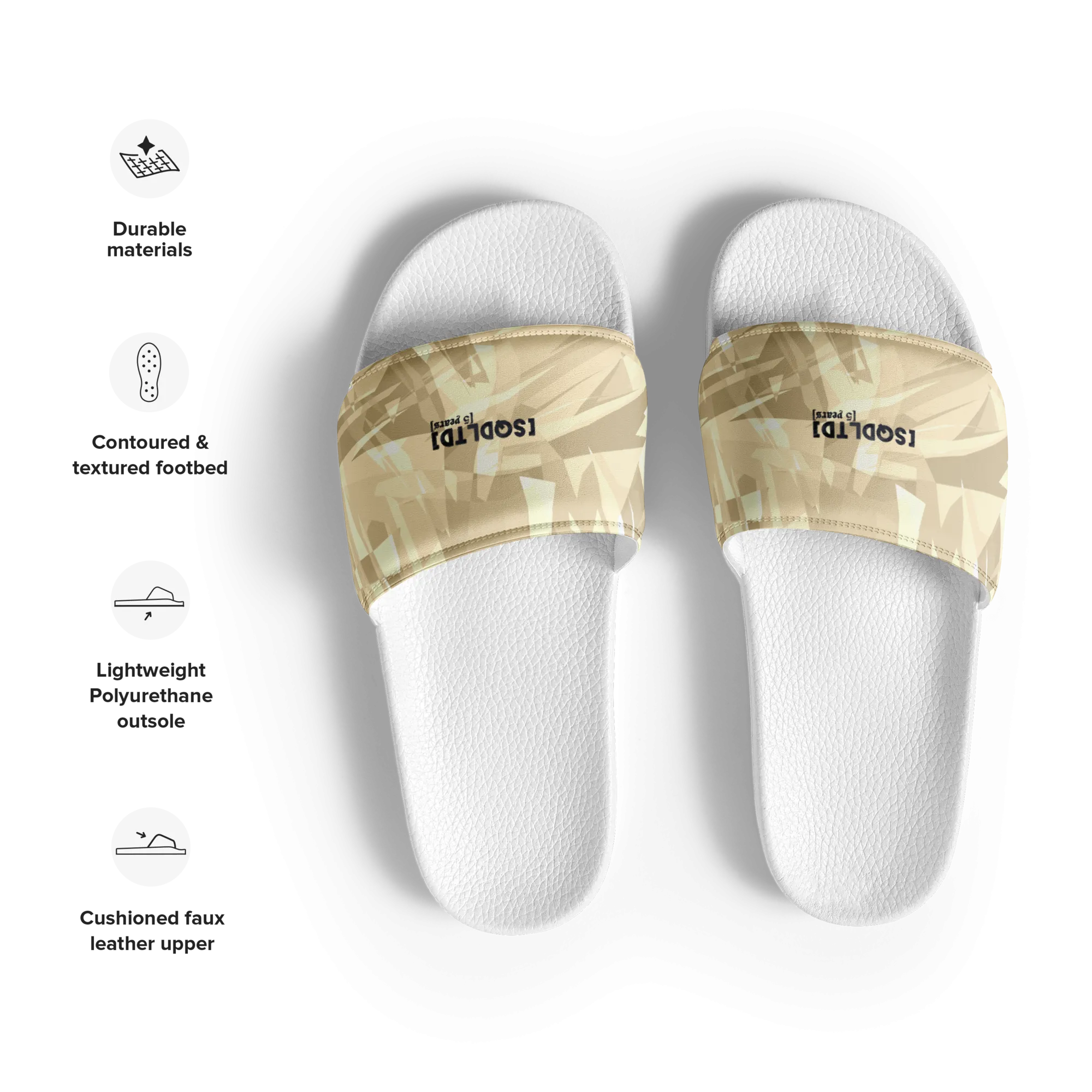 Sqdltd SB Men’s slides Arctic Wolf