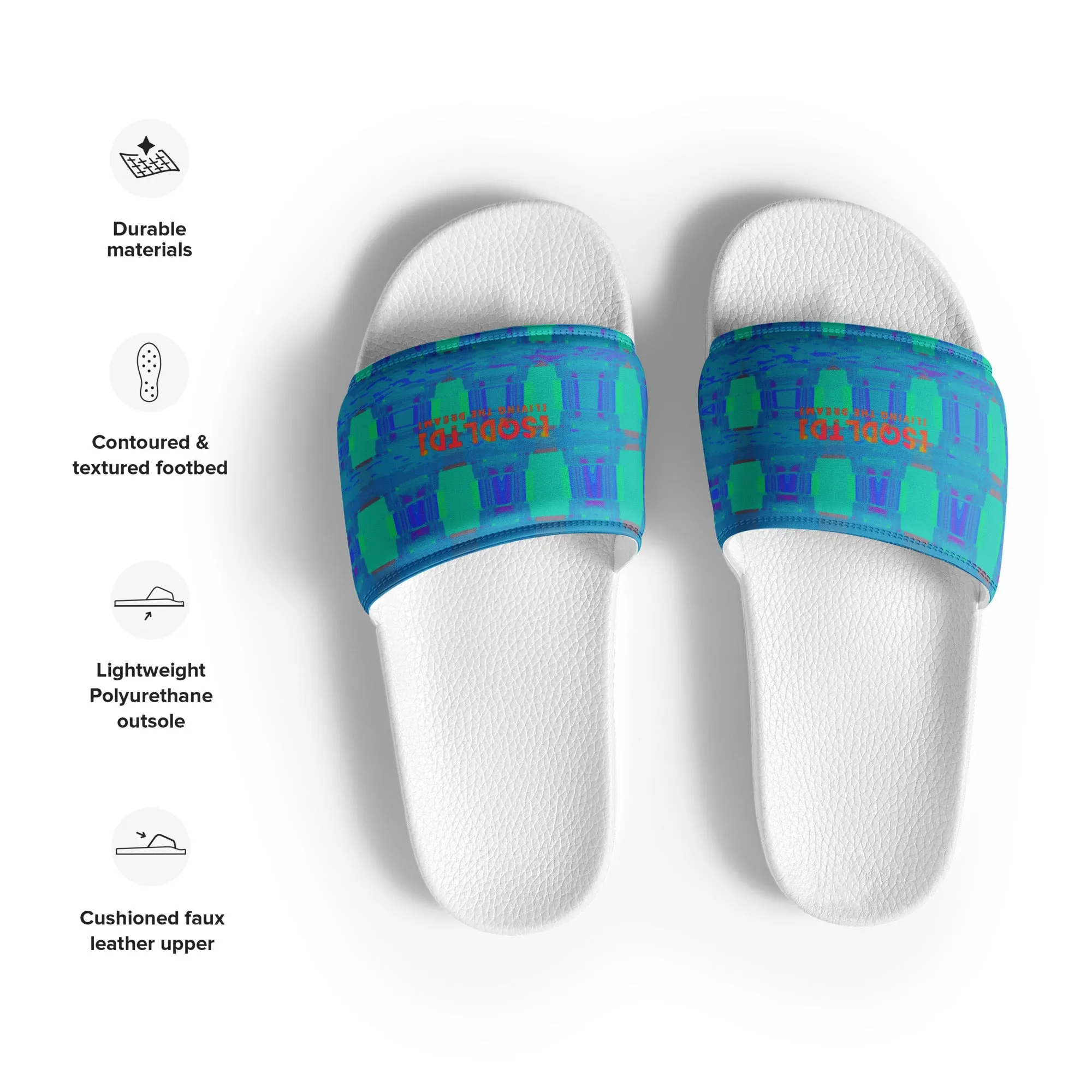 Sqdltd SU23 Women's slides Icewater