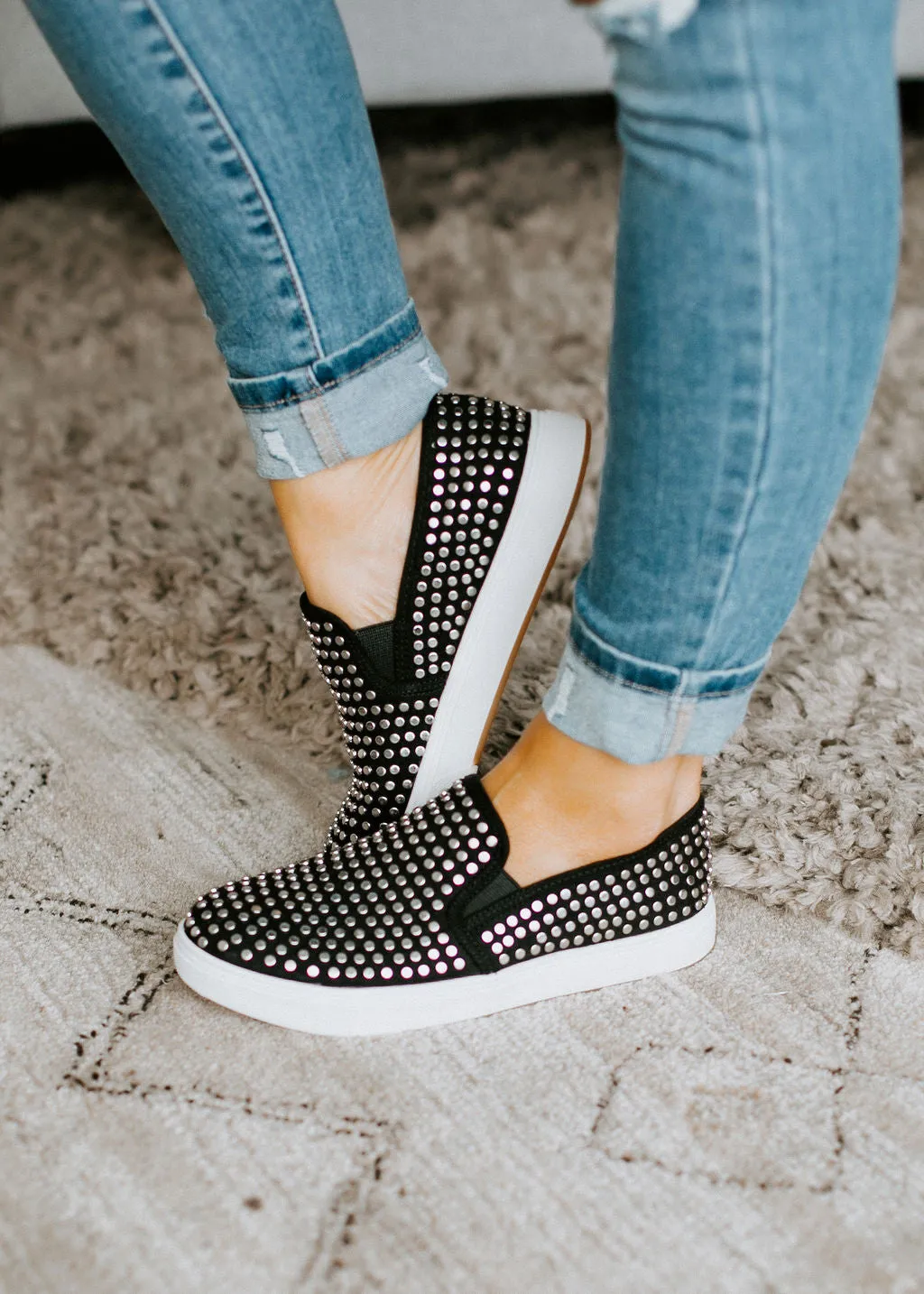 Steve Madden | Coulter Studded Sneakers