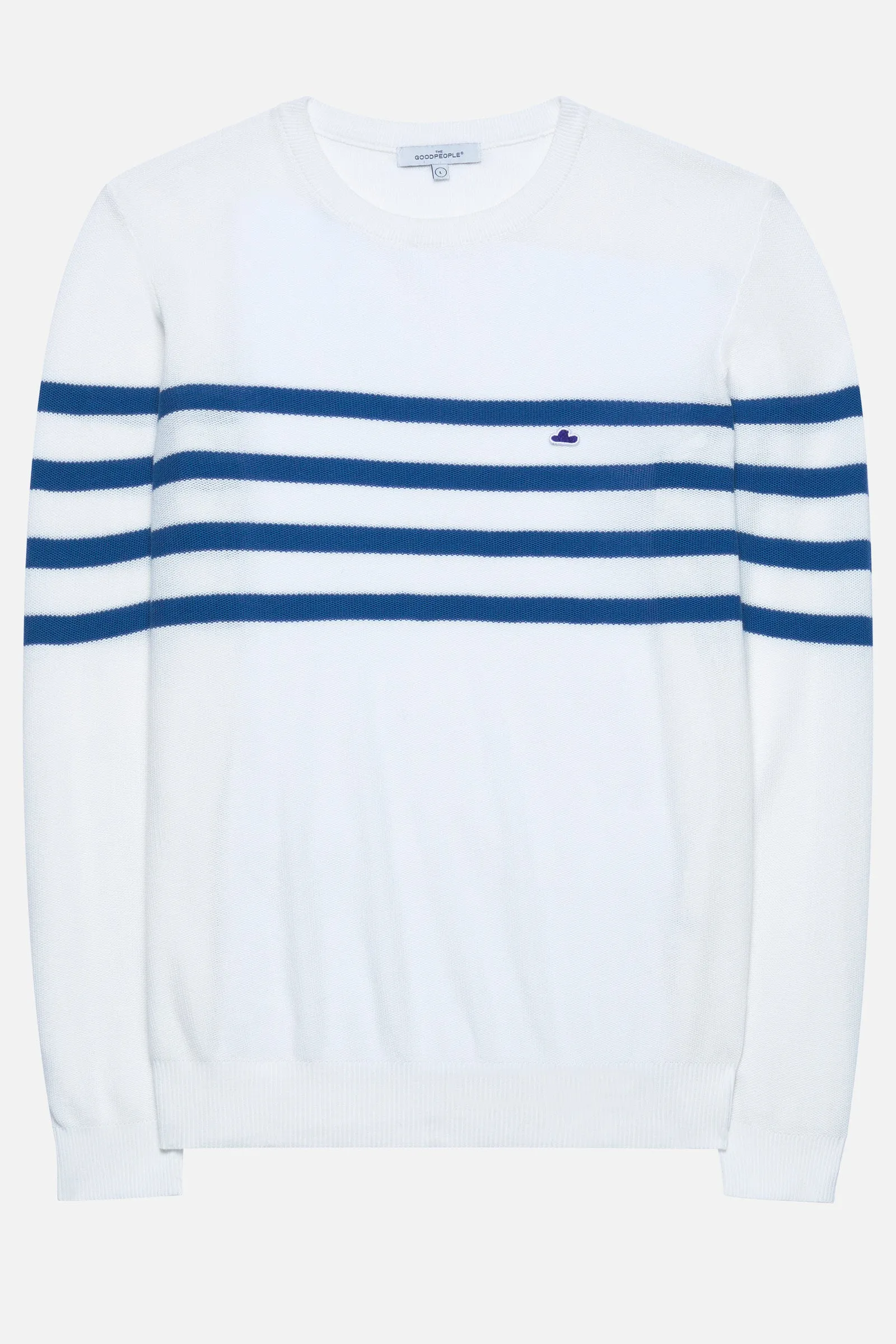 Striped Logo Knit