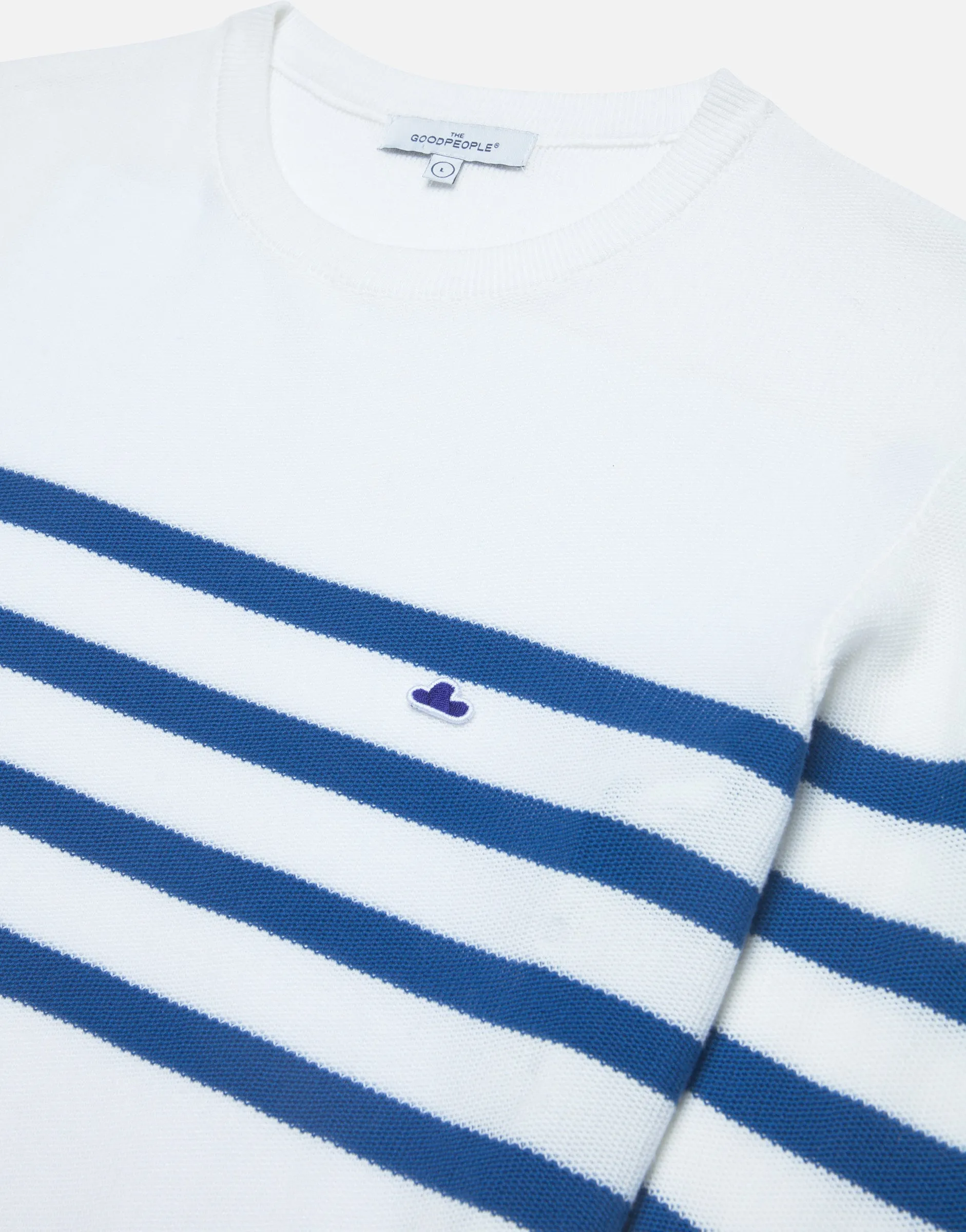 Striped Logo Knit