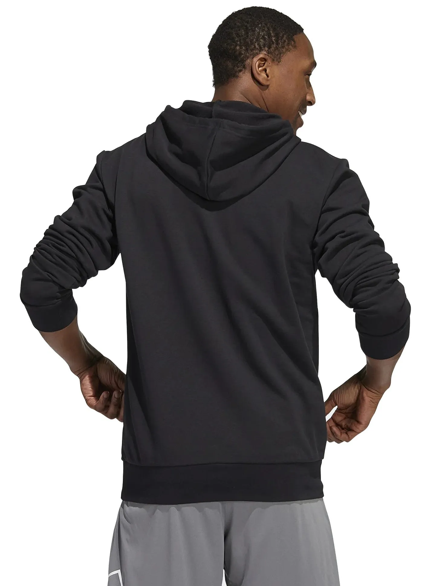 sweatshirt adidas Performance Legends Basketball Hoodie 2.0 - Black/White - men´s