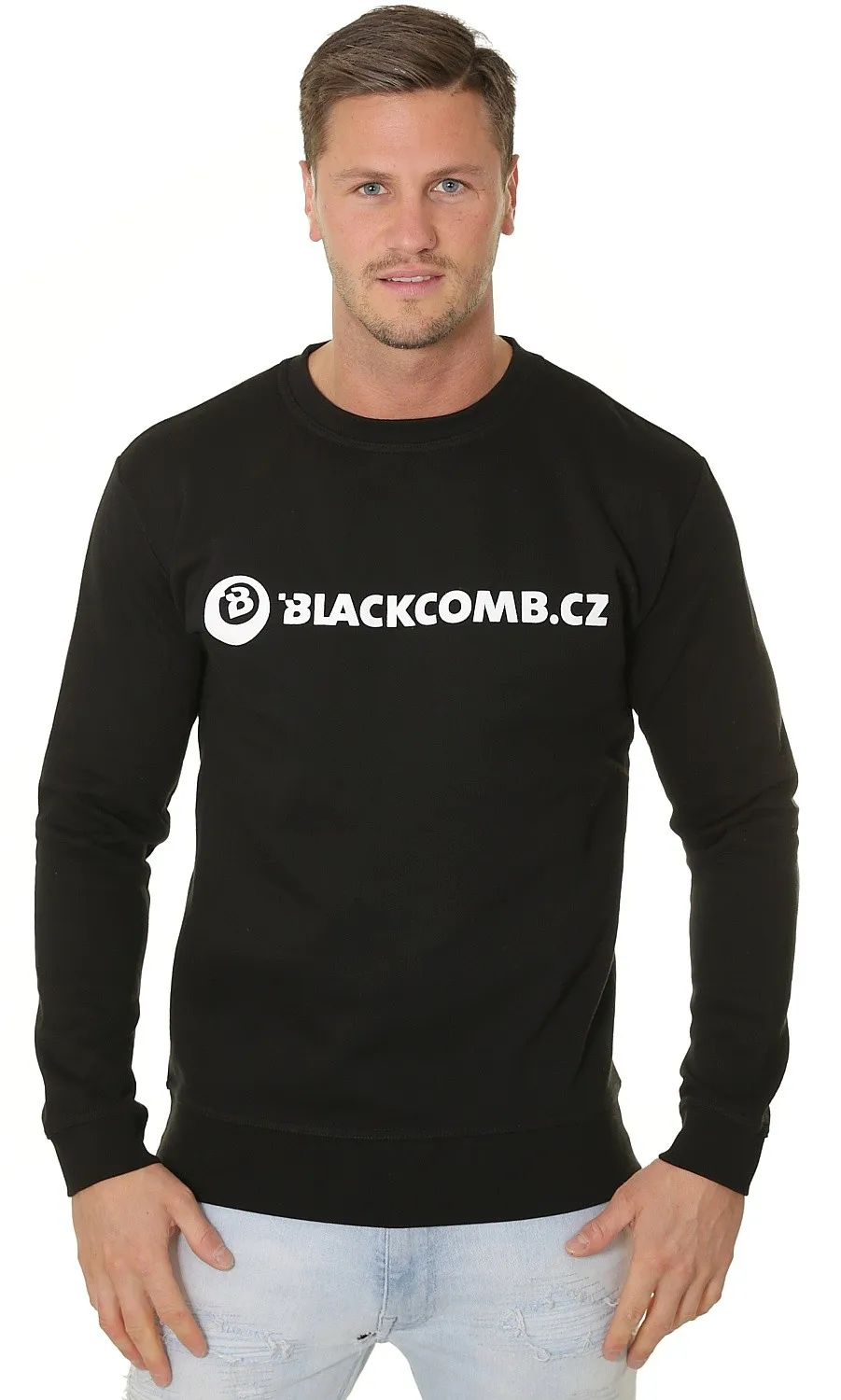 sweatshirt Blackcomb Essential Logo Crew - Black - men´s