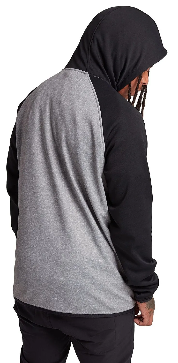 sweatshirt Burton Crown Weatherproof Pullover - Gray Heather/True Black - men´s