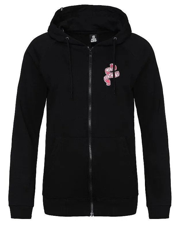 sweatshirt Horsefeathers Vita Zip - Black - women´s