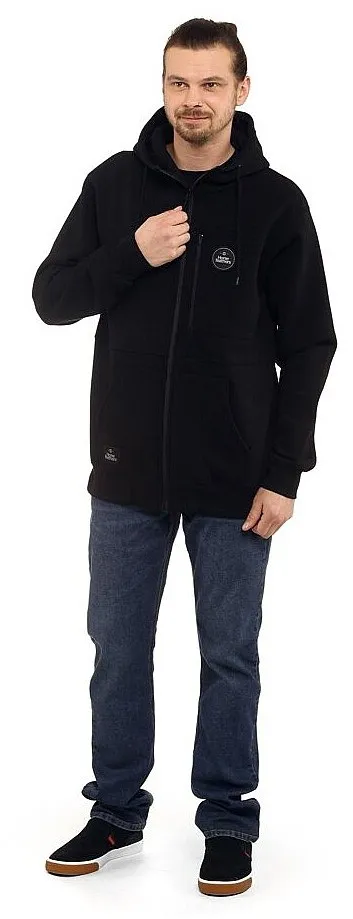 sweatshirt Horsefeathers Zach II Zip - Black - men´s