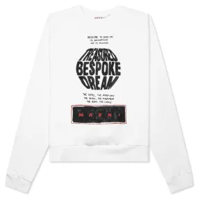 Stone White Sweatshirt - Shop Now