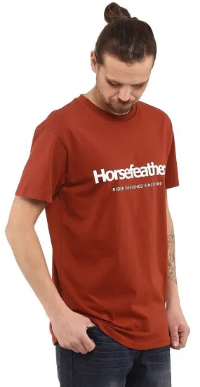 T-Shirt Horsefeathers Quarter - Picante - men´s