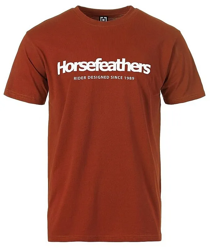 T-Shirt Horsefeathers Quarter - Picante - men´s