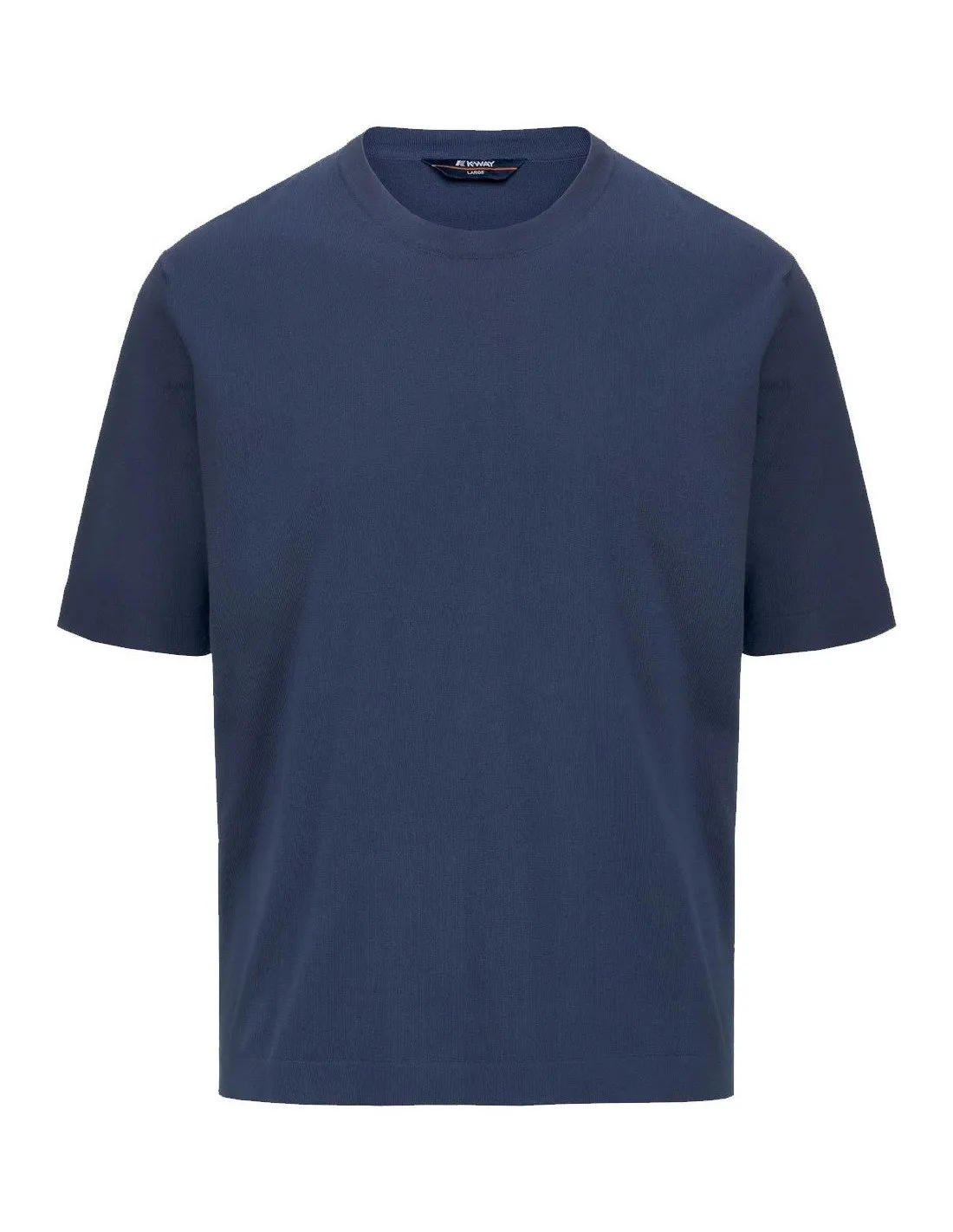 T-shirt K-way uomo K4126SW Combe blu indigo