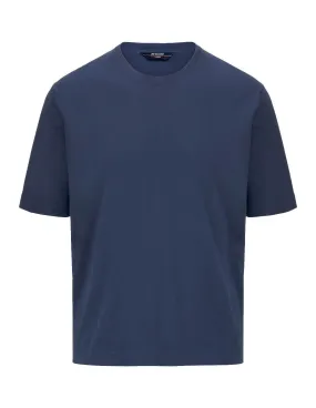 T-shirt K-way uomo K4126SW Combe blu indigo