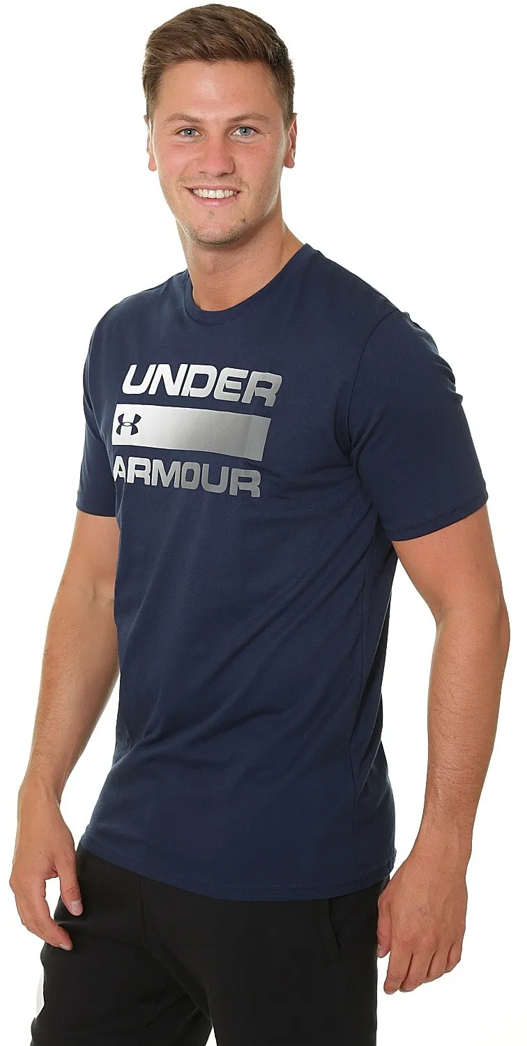 T-Shirt Under Armour Team Issue Wordmark - 408/Academy - men´s