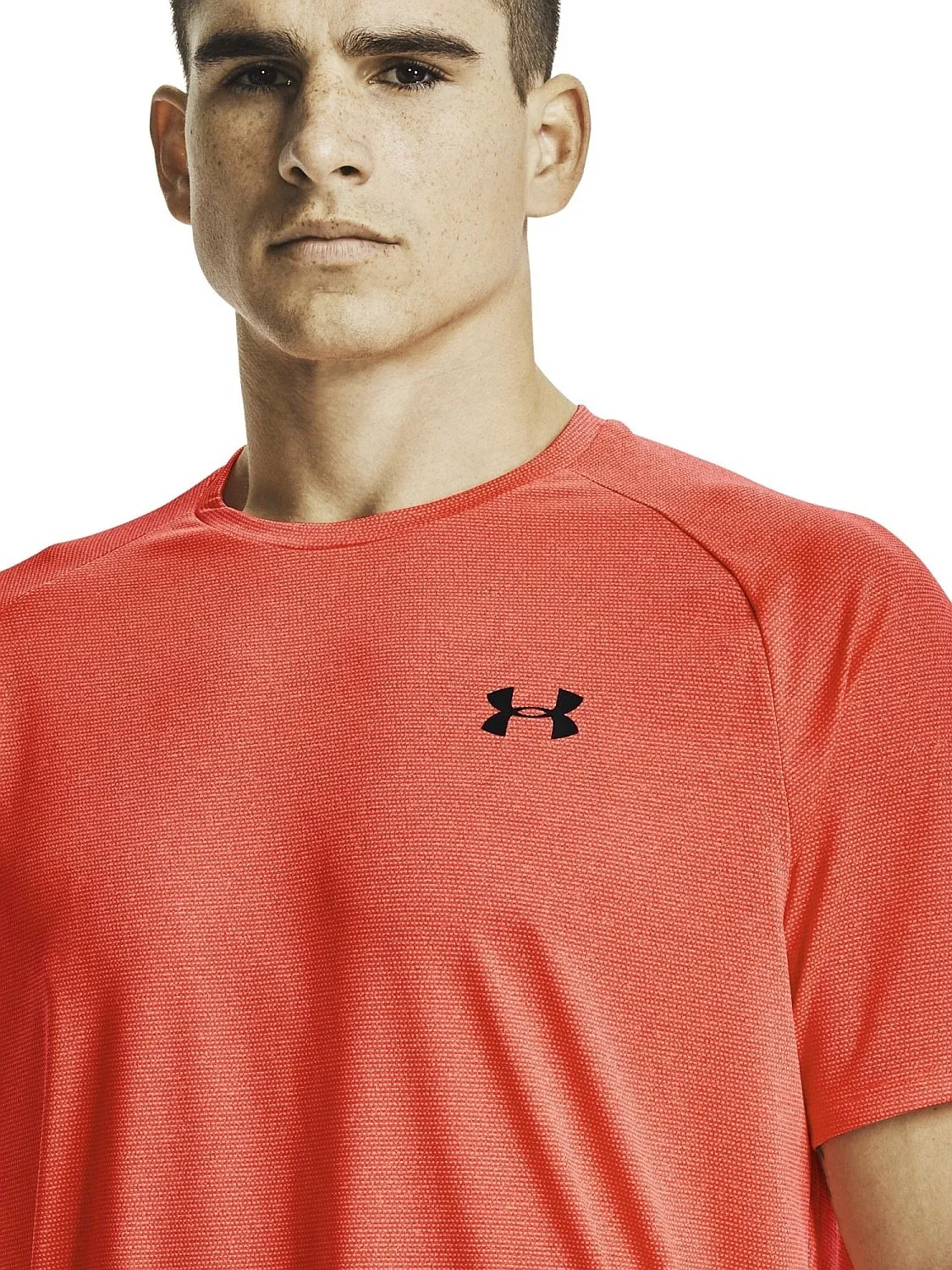 T-Shirt Under Armour Tech 2.0 - 628/Red - men´s