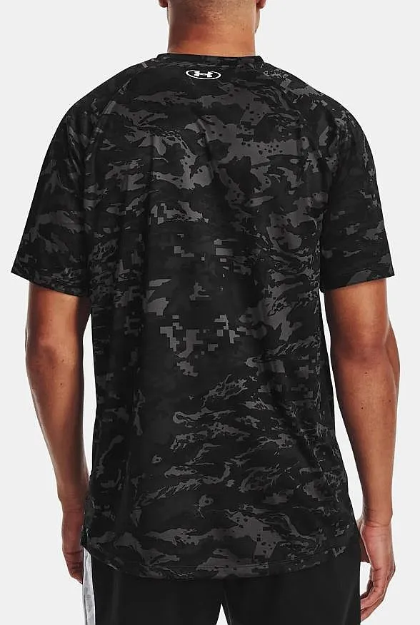 T-Shirt Under Armour Tech ABC Camo - Black - men´s