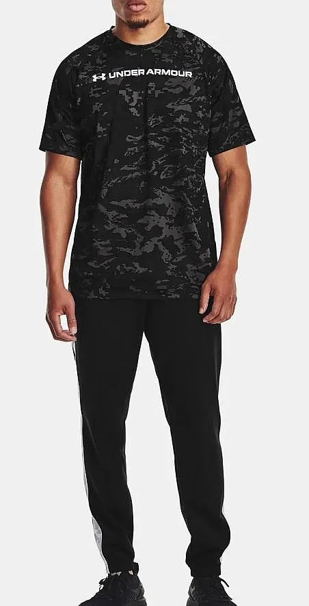 T-Shirt Under Armour Tech ABC Camo - Black - men´s