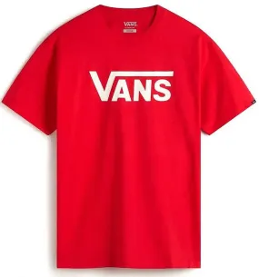 T-Shirt Vans Classic - Racing Red/Marshmallow - men´s